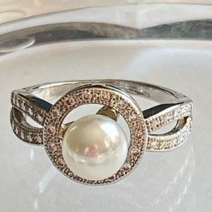 Silver .925 Pearl Ring